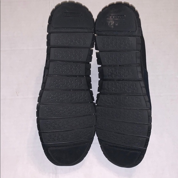 Cole Haan Zerogrand Slip On Ankle 7.5B Black Suede - Picture 4 of 6